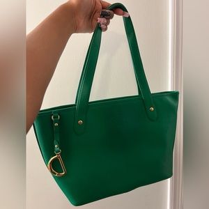 ✨🎉DEAL 🎉✨Gorgeous Ralph Lauren Newton Green Tote Bag